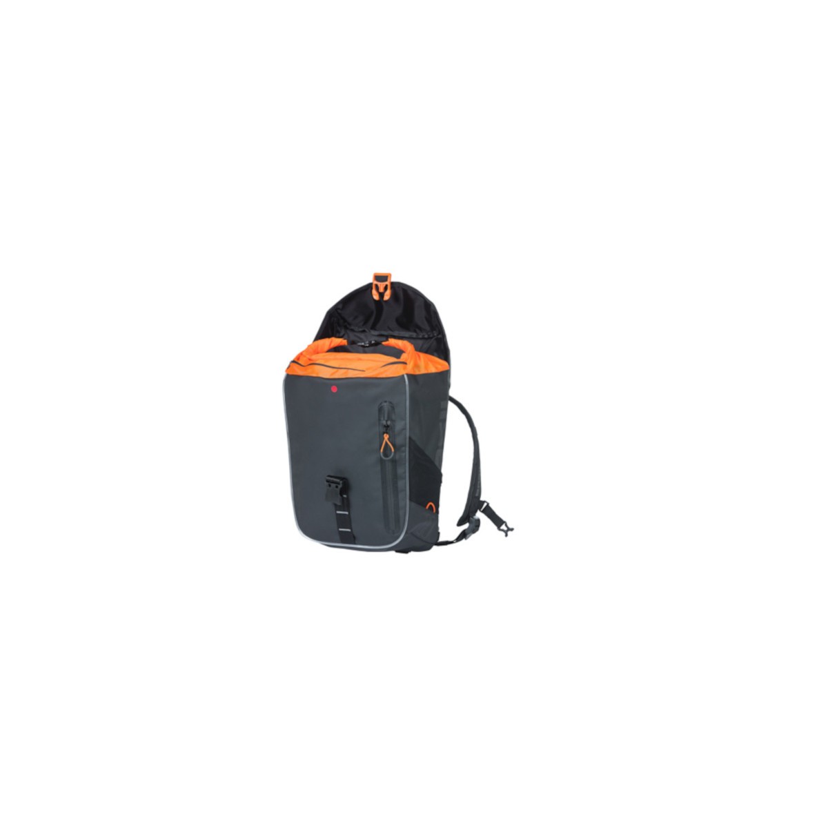 Miles Tarpaulin sac à dos Nordlicht,17L noir orange