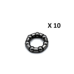 "Gaiola de esferas 3/16"-7 BLACKBEARING 11,5 x 20,5 x 5mm, 10pcs