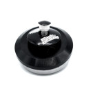 O aro de cabeça superior integrado BLACKBEARING é de 52/28,6