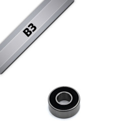 BLACKBEARING 9 x 22 x 7mm Rolamento B3