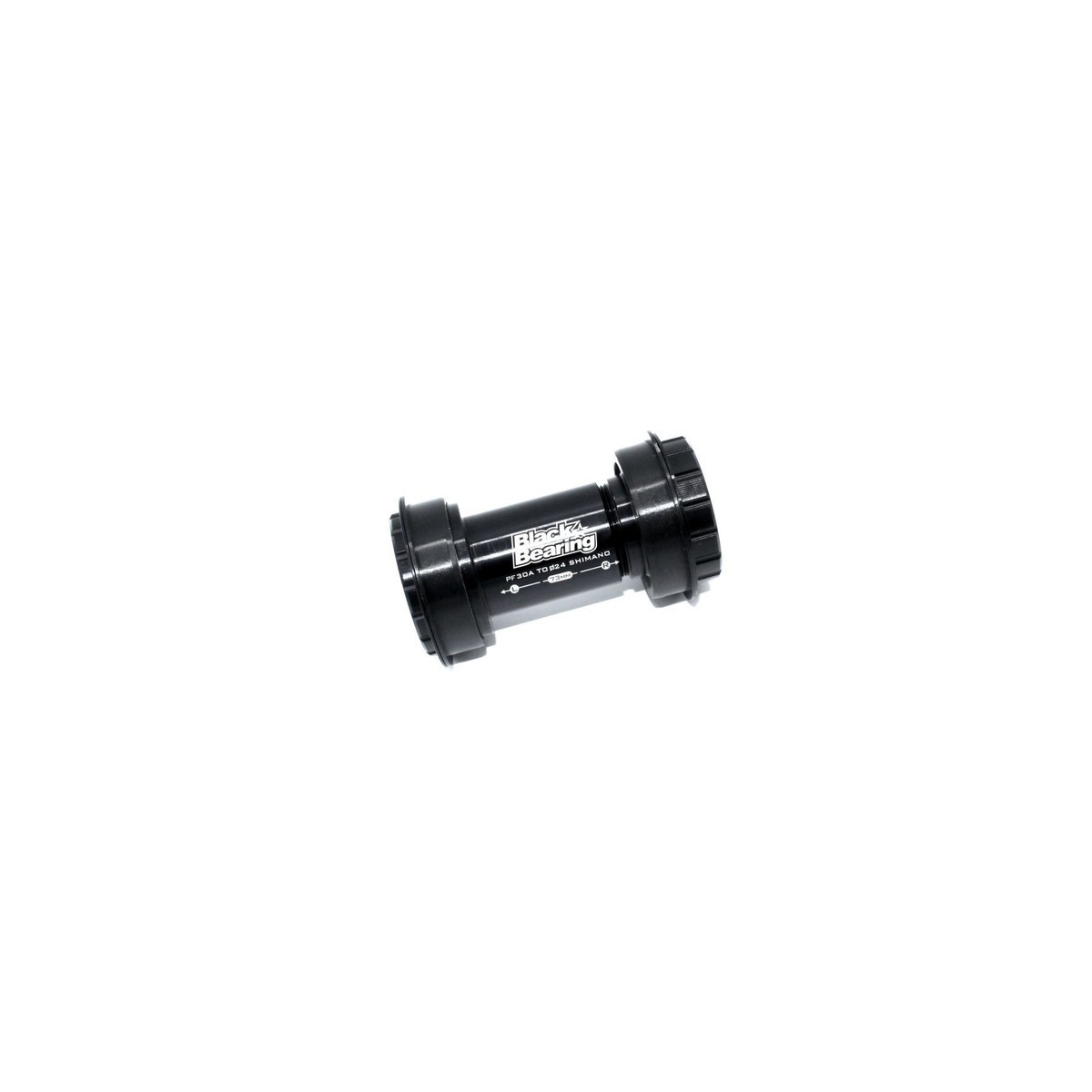 BLACKBEARING eje de pedalier 46 - 73a - 24 - B5S acero inoxidable