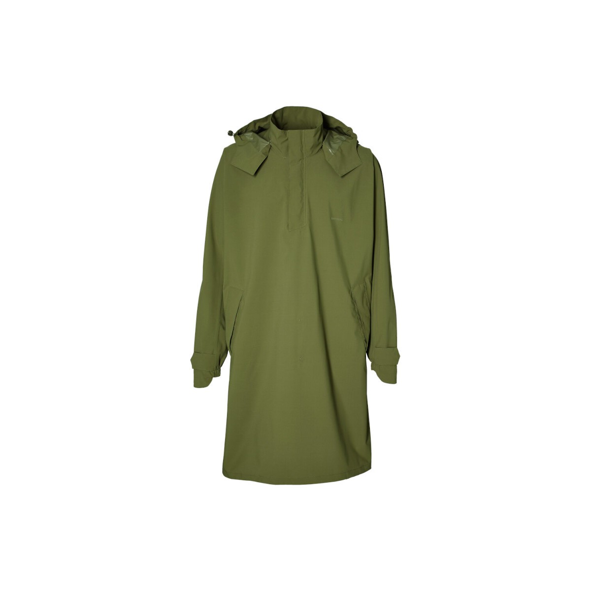 Basil Mosse poncho de pluie unisex, Vert olive taille unique