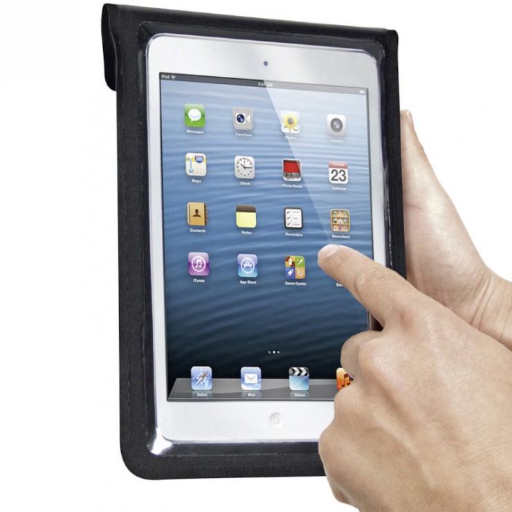 Housse de tablette avec fixation quad