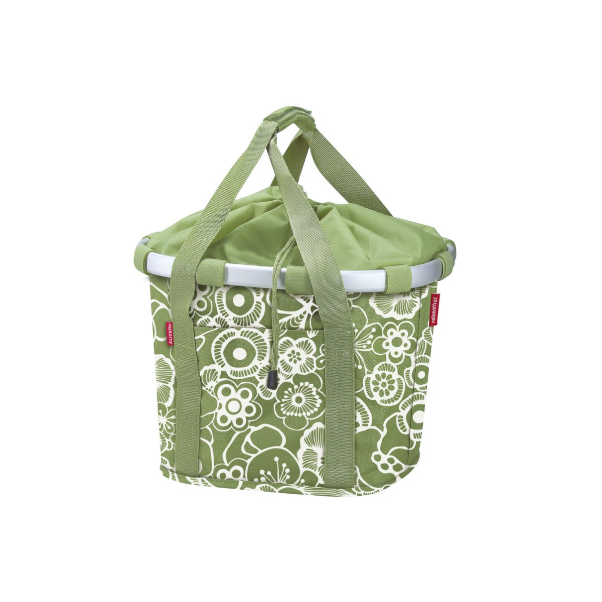 Panier Bikebasket Fleur vert Panier Bikebasket Fleur vert