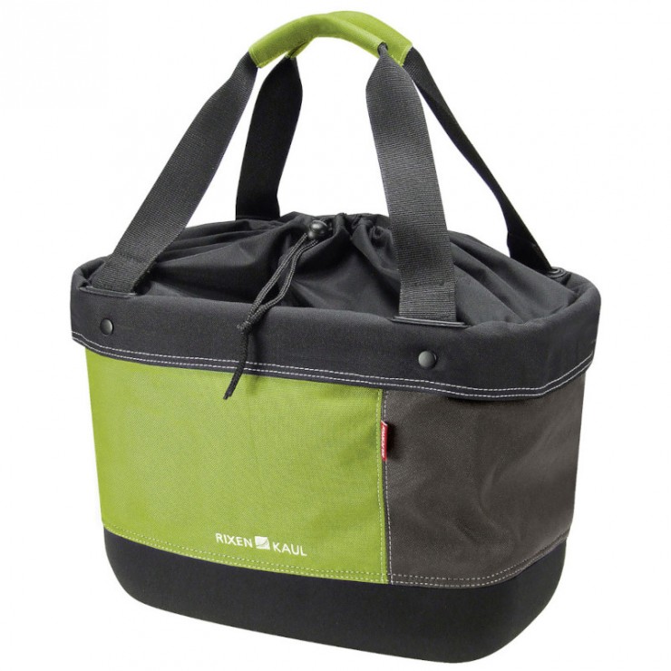 Panier tissu Shopper Alingo Vert/Marron