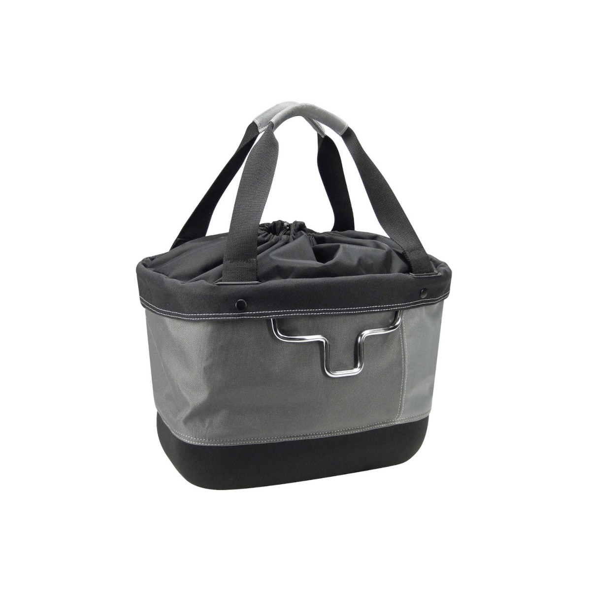 Panier tissu Shopper Alingo Gris