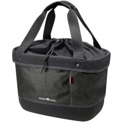 Panier tissu Shopper Alingo Noir