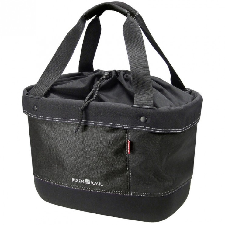 Panier tissu Shopper Alingo Noir