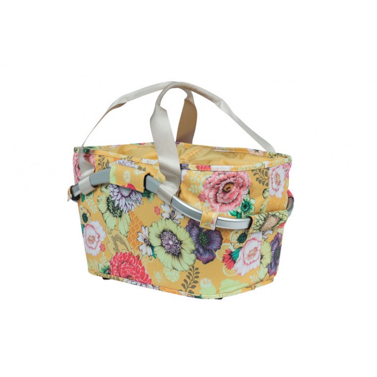 Basil Bloom Field Carry all panier arrière MIK, 22L, Jaune