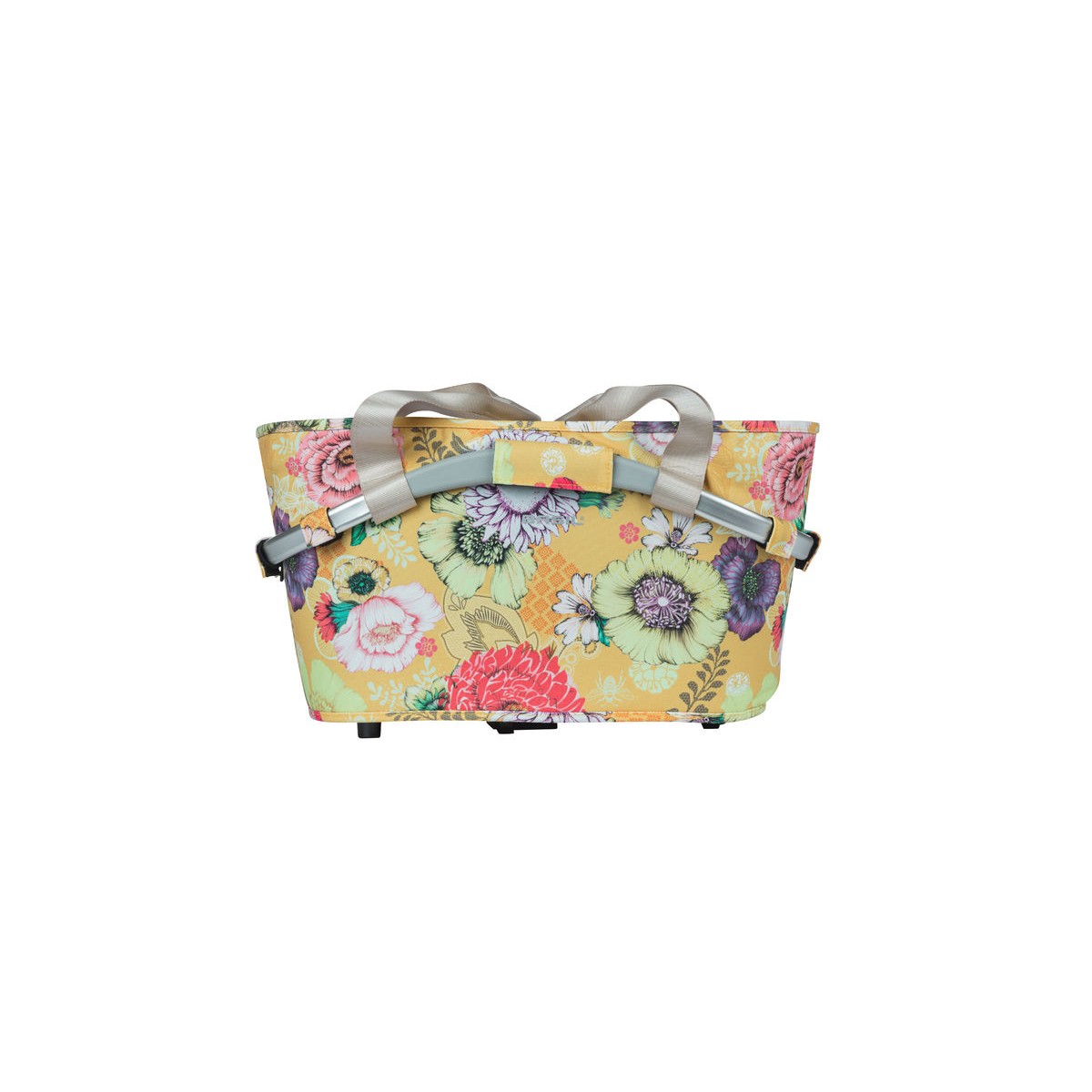 Basil Bloom Field Carry all panier arrière MIK, 22L, Jaune