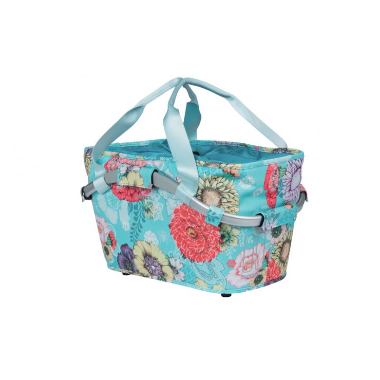 Basil Bloom Field carry all panier arrière MIK,22L, Bleu