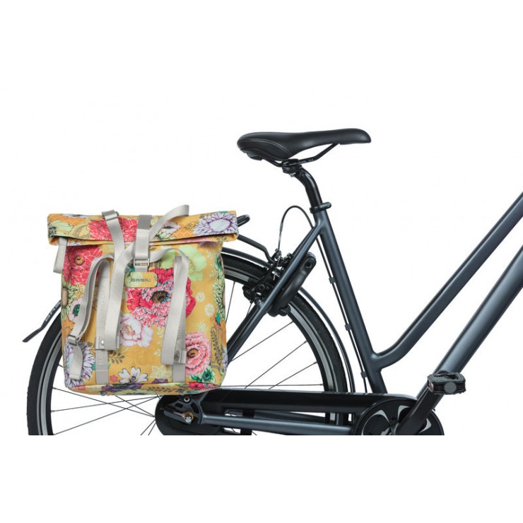 Basil Bloom Field shopper de vélo, 15-20L, honey yellow