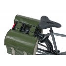 Basil Urban Load sacoche double, 48-53L, moss green/sand