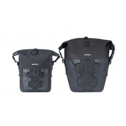 Basil Navigator Waterproof sacoche de vélo, 25-31L, noir