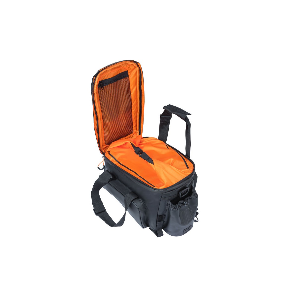 Basil Miles Tarpaulin trunkbag XL Pro, 9-36L, black orange