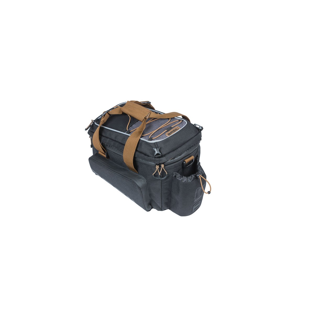 Basil Miles trunkbag XL Pro MIK, 9-36L, black slate