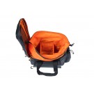 Basil Miles Tarpaulin trunkbag XL Pro MIK, 9-36L, black orange