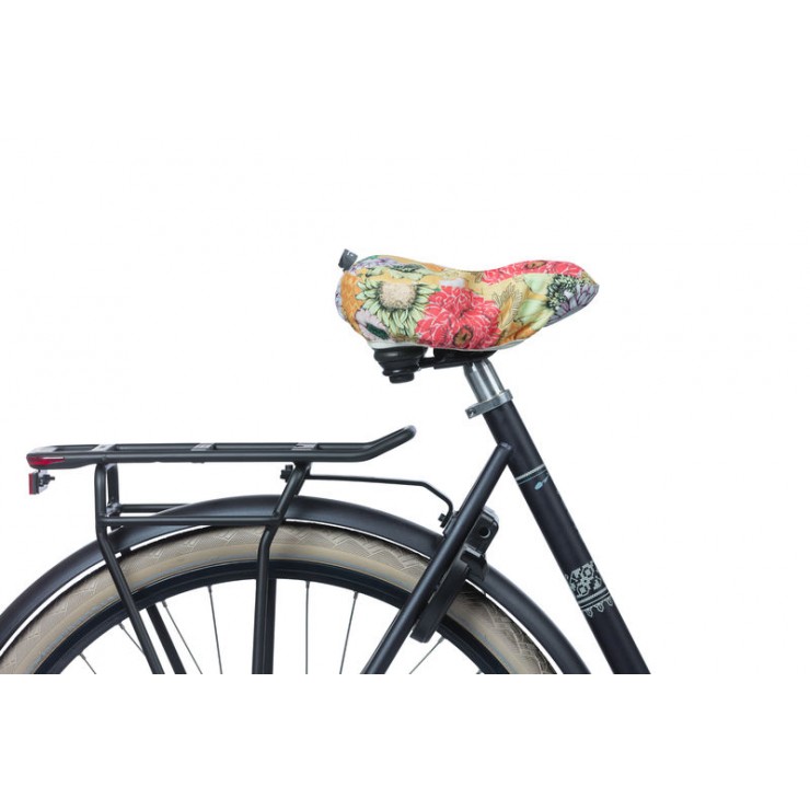 Basil Bloom Field couvre-selle, honey yellow