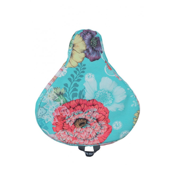 Basil Bloom Field couvre-selle, sky blue