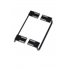 MIK pannier bag tubes pour MIK Carrierplate 2 pièces noir MIK pannier bag tubes pour MIK Carrierplate 2 pièces noir