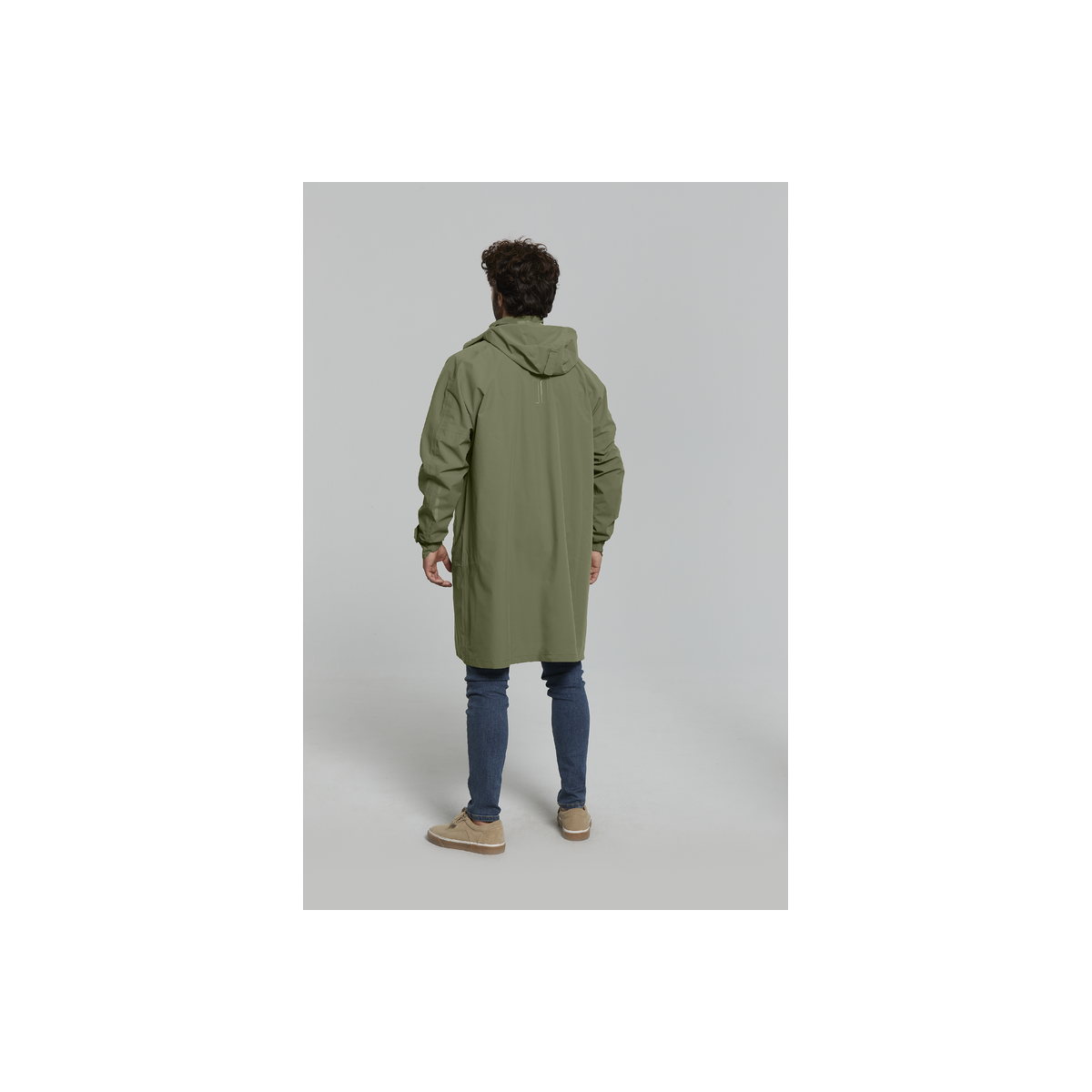 Basil Mosse poncho de pluie unisex, Vert Olive M/L