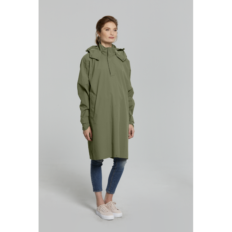 Basil Mosse poncho de pluie unisex, Vert Olive M/L