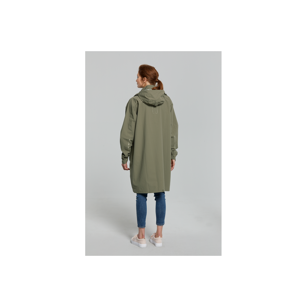 Basil Mosse poncho de pluie unisex, Vert Olive XL/XXL