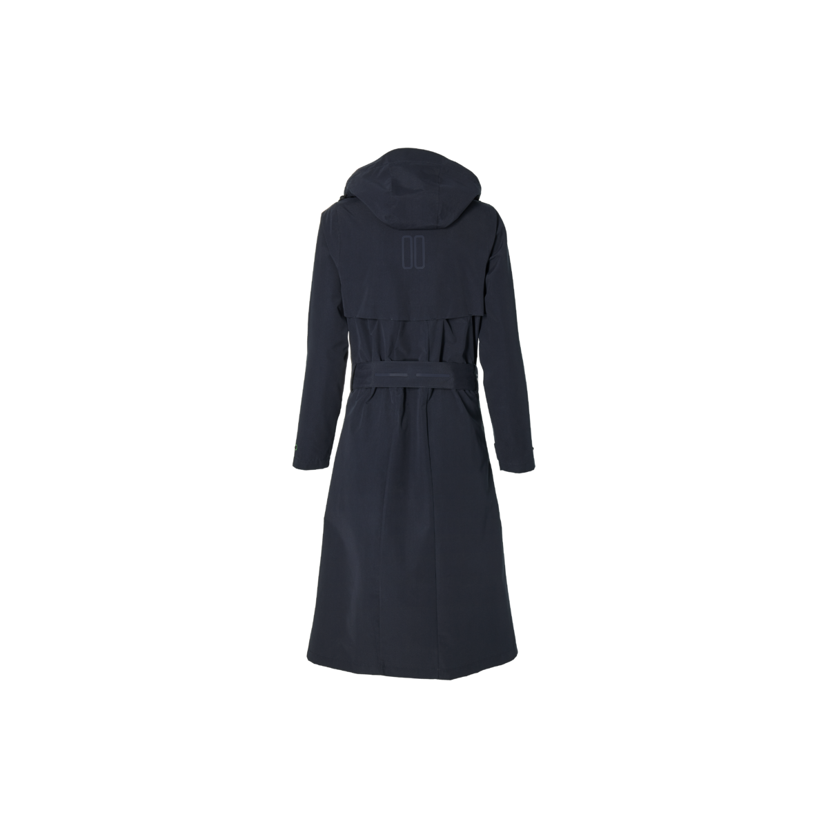 Basil Mosse veste de pluie femmes trench-coat, Bleu nuit XXL