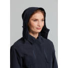 Basil Mosse veste de pluie femmes trench-coat, Bleu nuit XXL