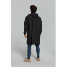 Basil Mosse poncho de pluie unisex, Jet Noir M/L