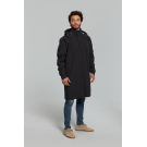 Basil Mosse poncho de pluie unisex, Jet Noir M/L