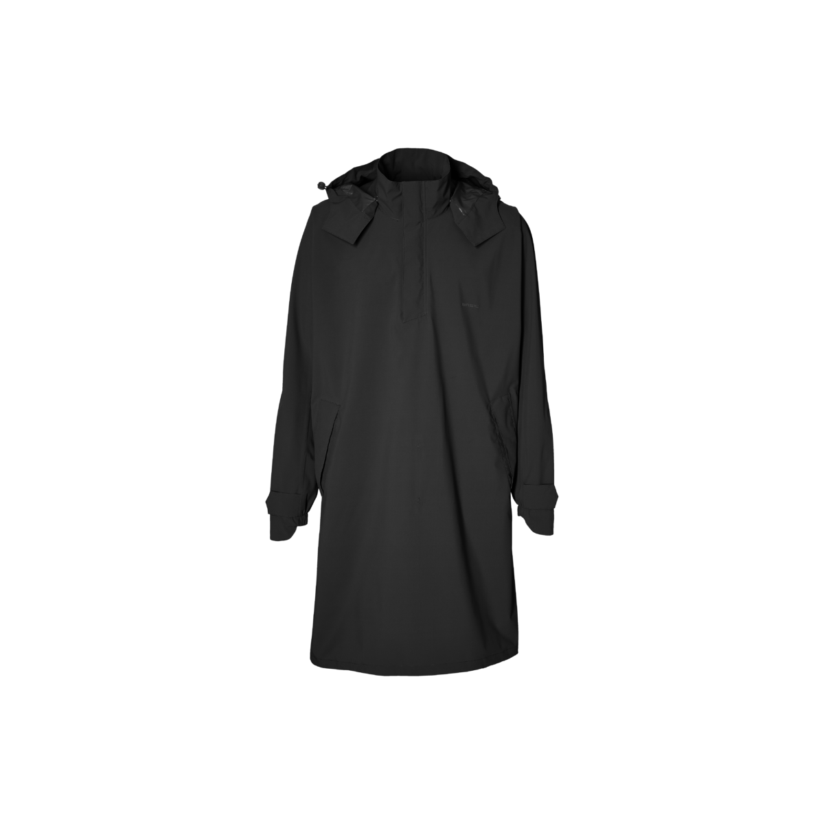 Basil Mosse poncho de pluie unisex, Jet Noir XL/XXL Basil Mosse poncho de pluie unisex, Jet Noir XL/XXL