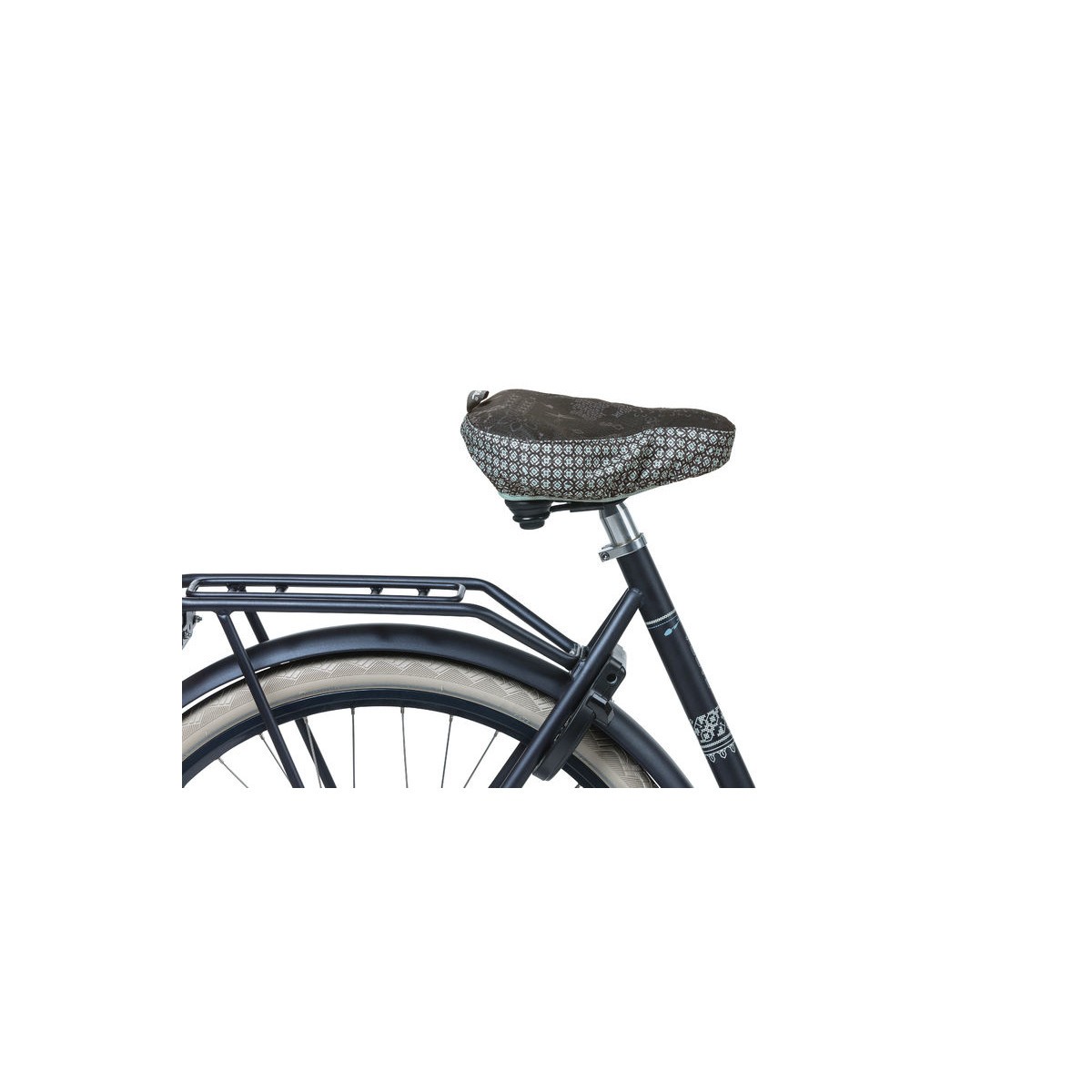 Couvre selle Basil BOHEME-SADDLE COVER charchoal