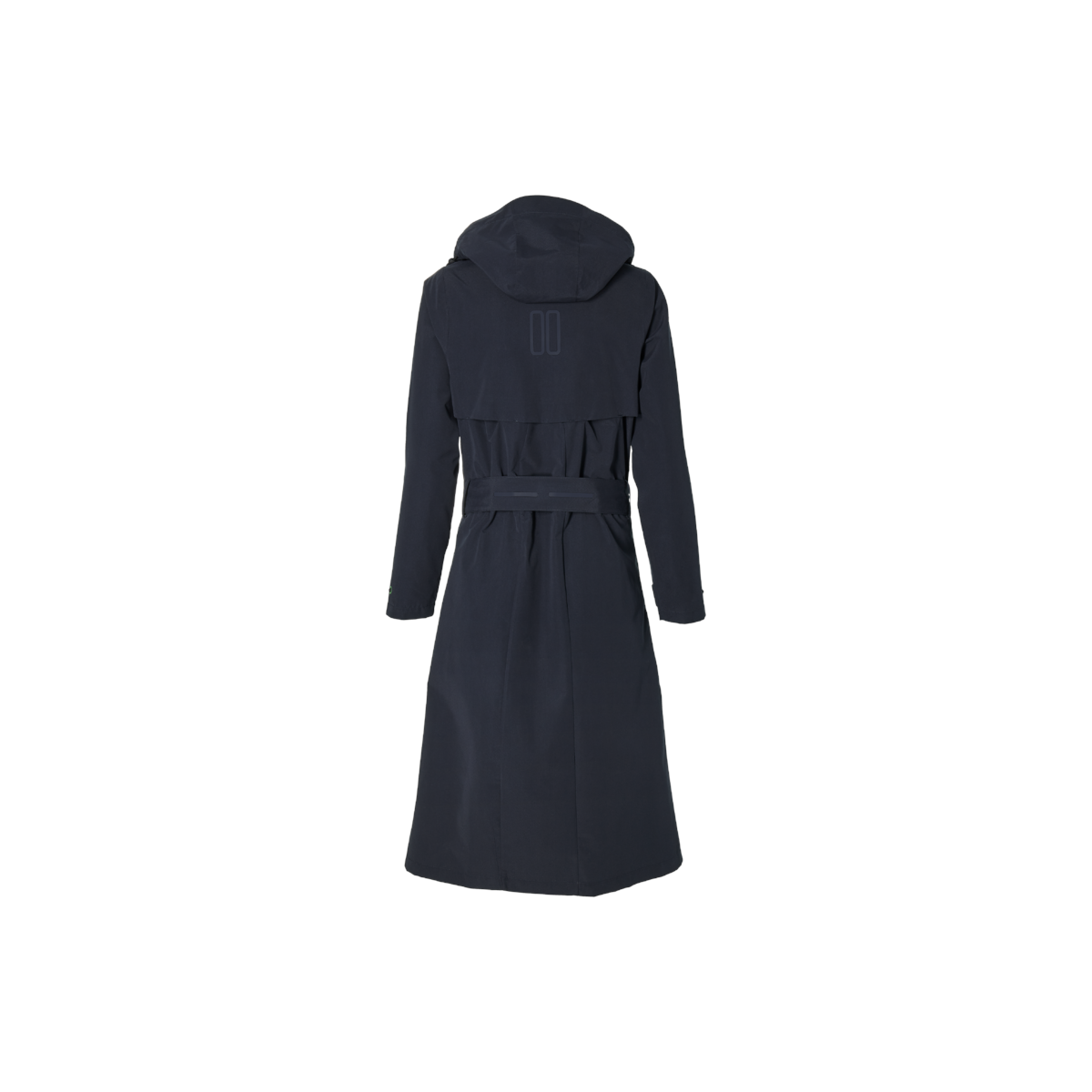 Basil Mosse veste de pluie femmes trench-coat, Bleu nuit M