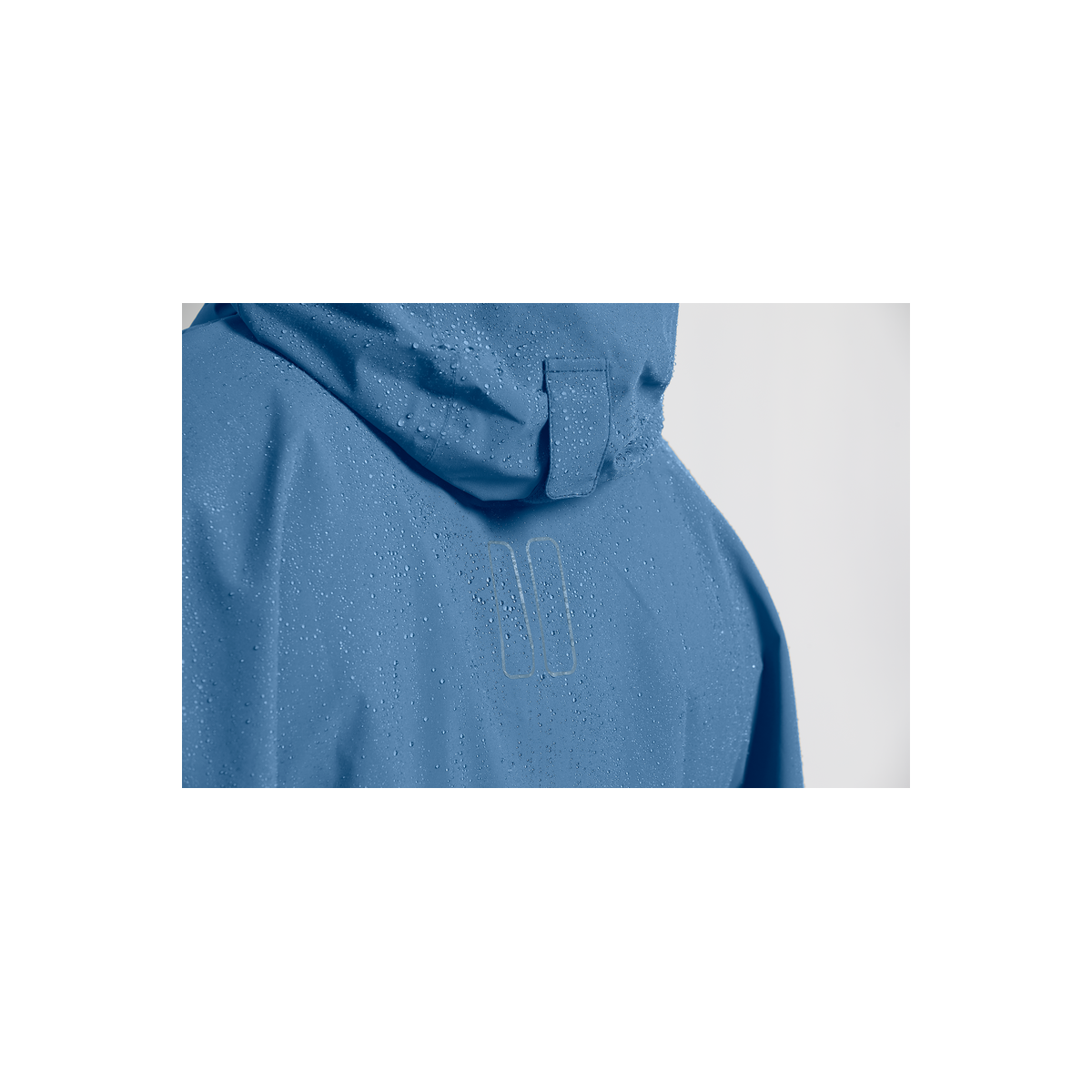 Basil Hoga poncho de pluie unisex Bleu taille unique