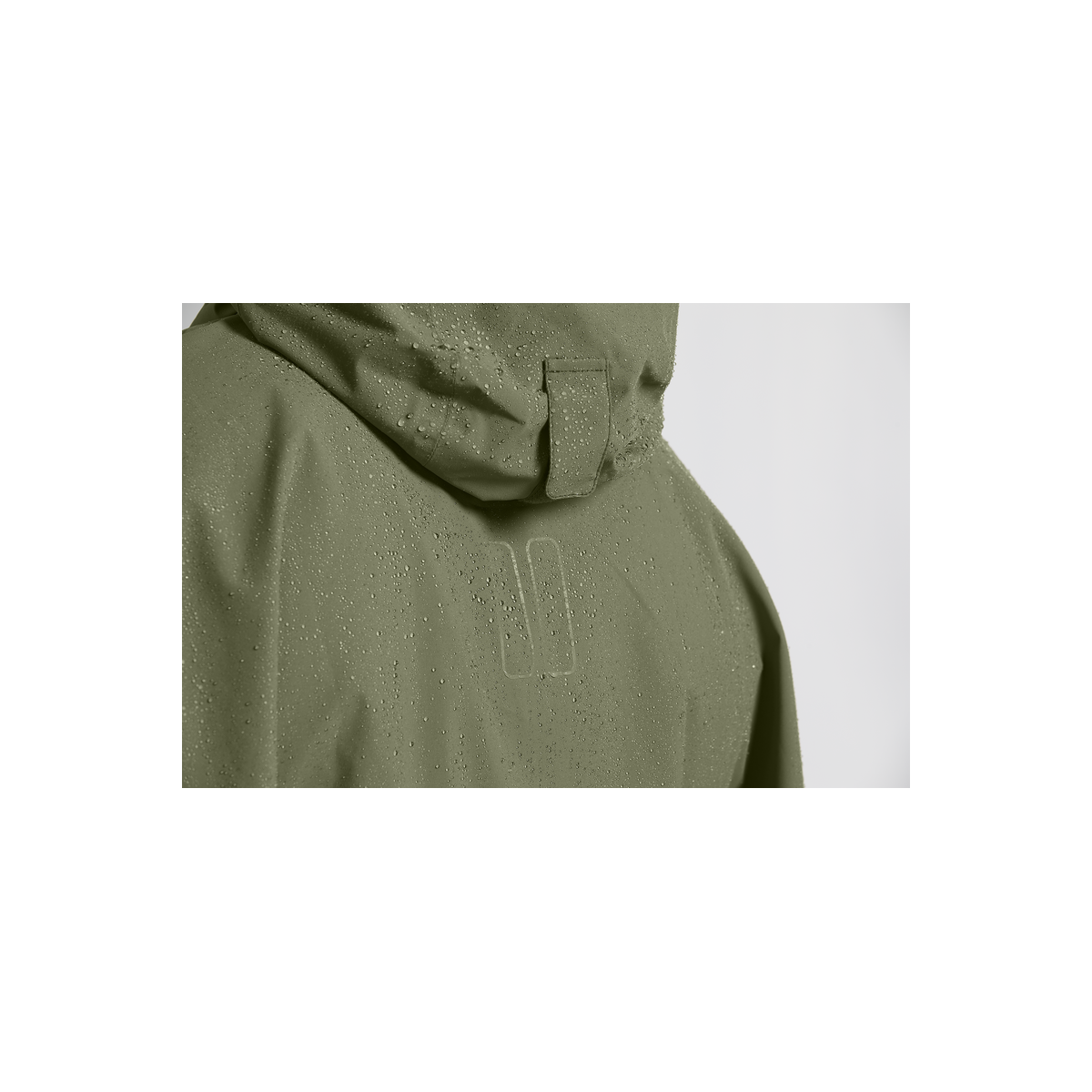 Basil Hoga poncho de pluie unisex Vert olive taille unique