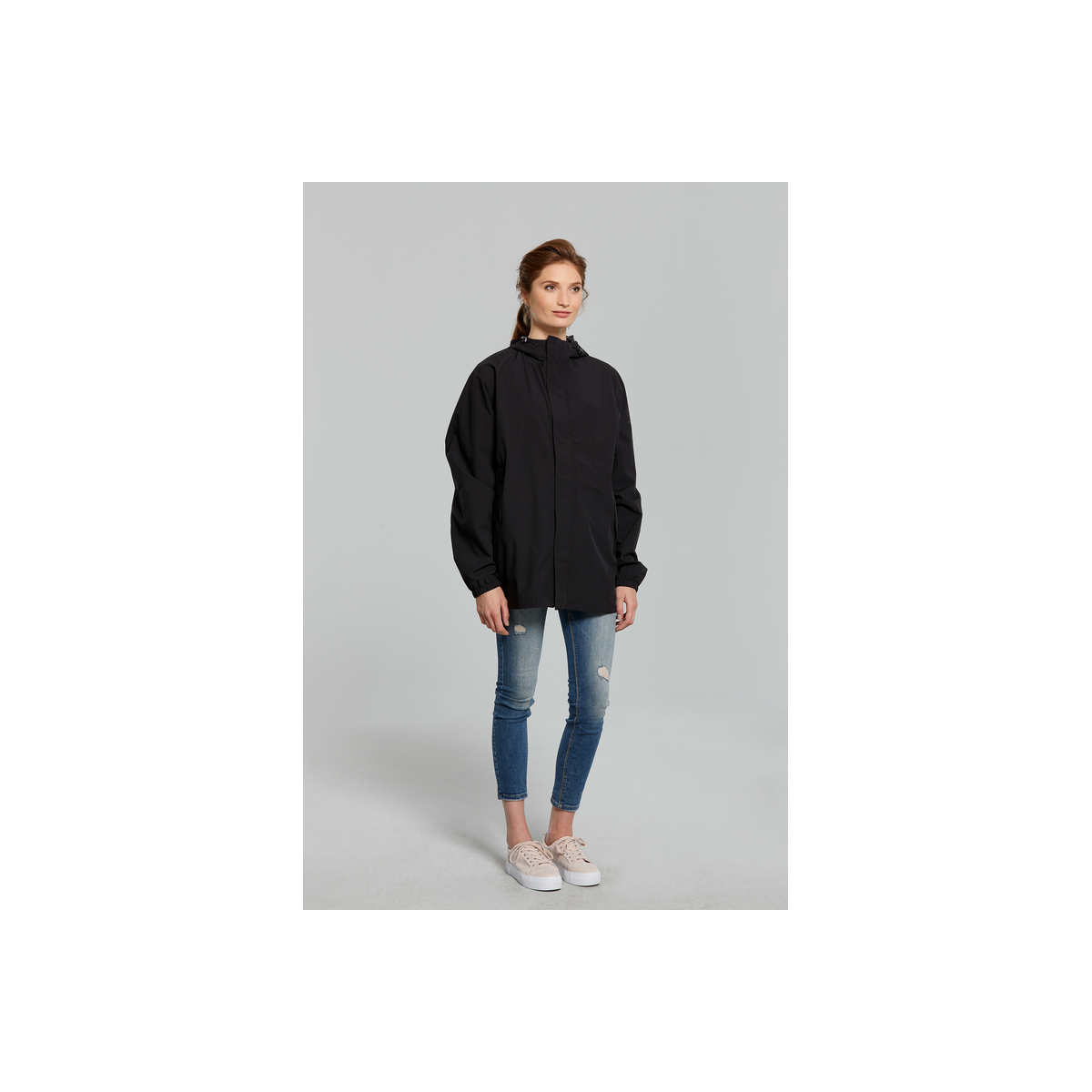 Basil Hoga veste de pluie unisex Noir XL