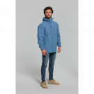 Basil Hoga veste de pluie unisex Bleu horizon XS