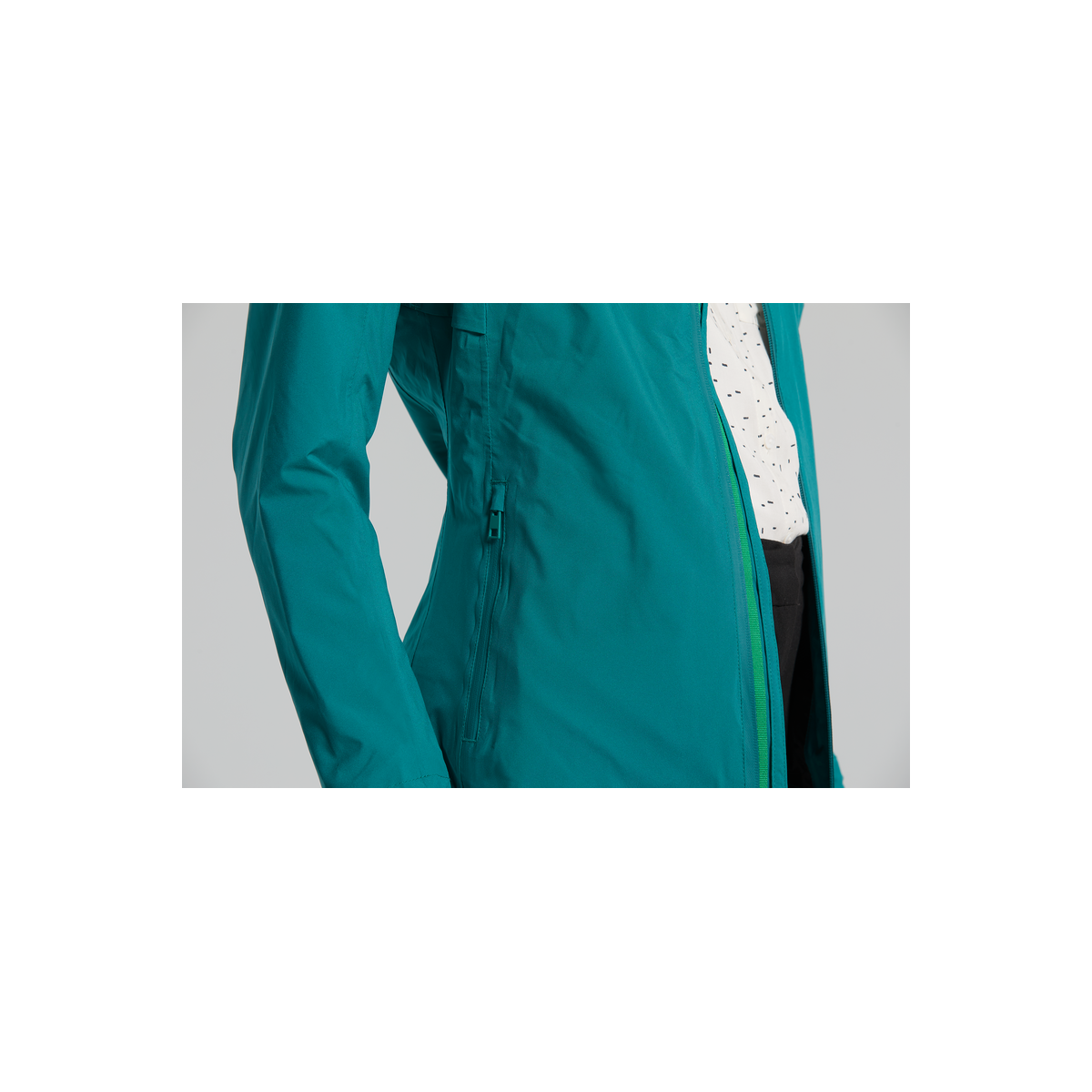 Basil Skane veste imperméable femmes, Vert S