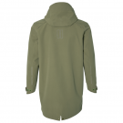 Basil Mosse veste de pluie Parka hommes, Vert olive M