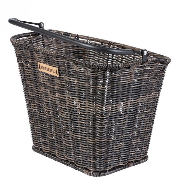 Panier AV BREMEN RATTAN, rotin marron naturel