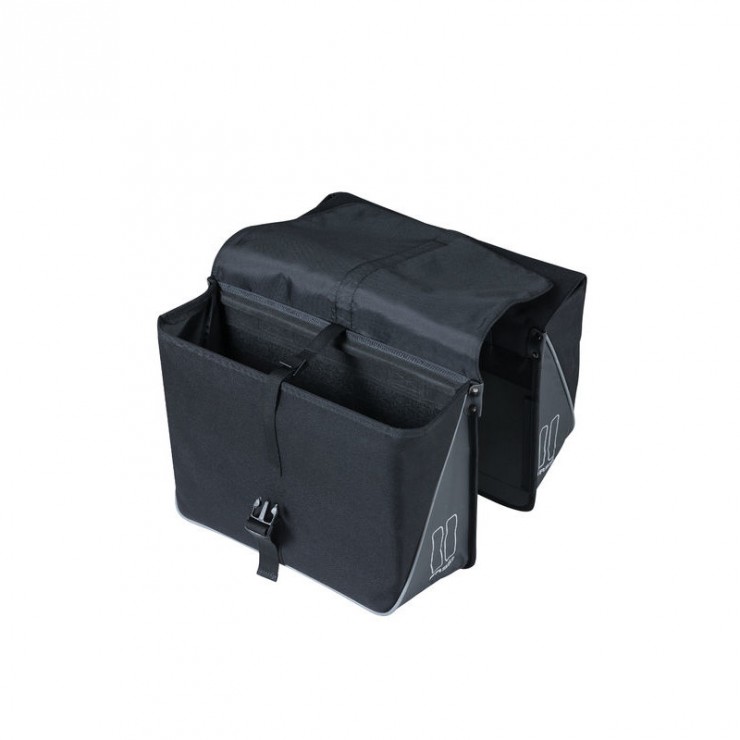 Sacoche double FORTE, 35L, noir