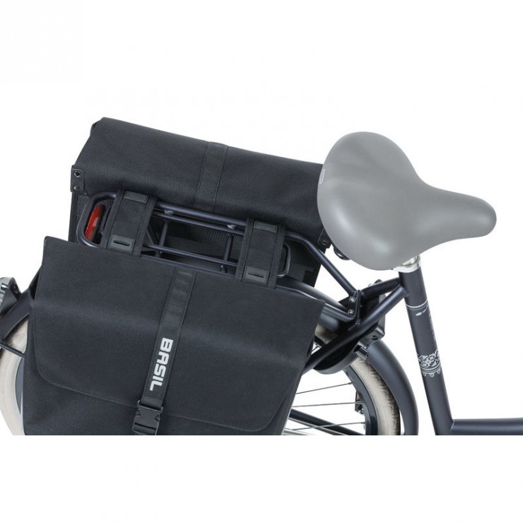 Sacoche double FORTE, 35L, noir