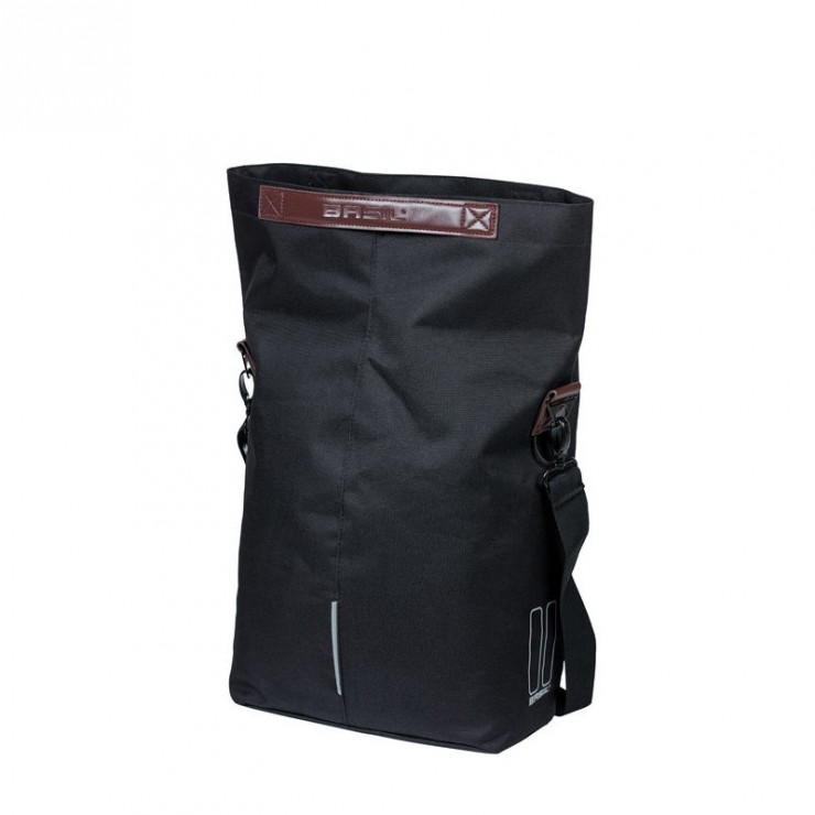 CITY SHOPPER, sac bandoulière, 14-16L, noire