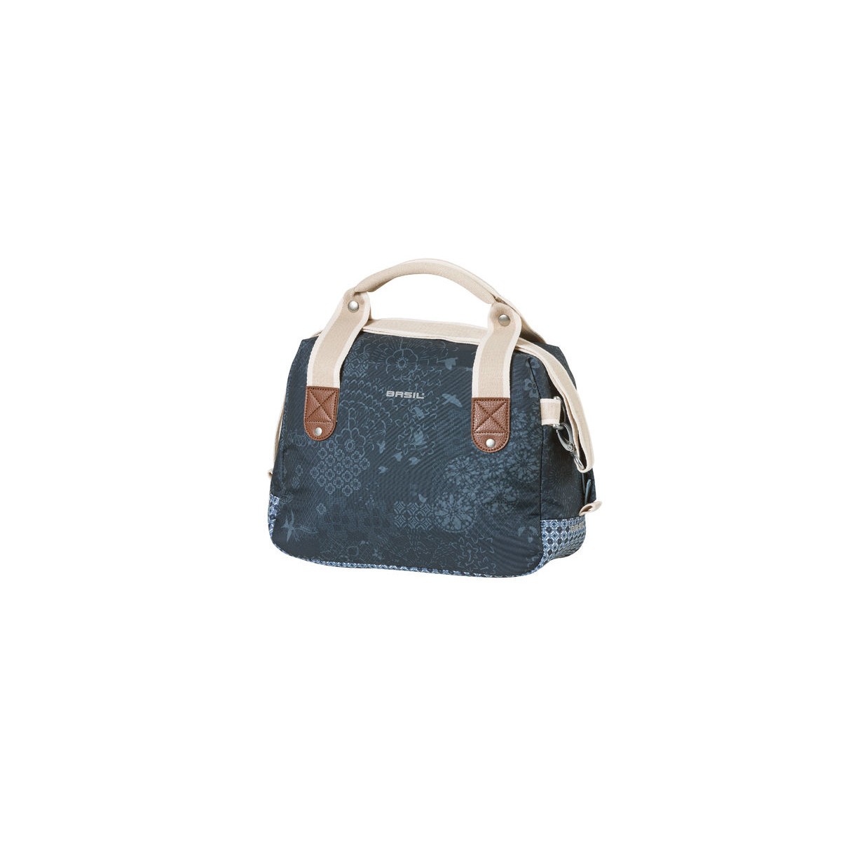 Sac de guidon Basil BOHEME-CITY 8L Compatible KF Bleu