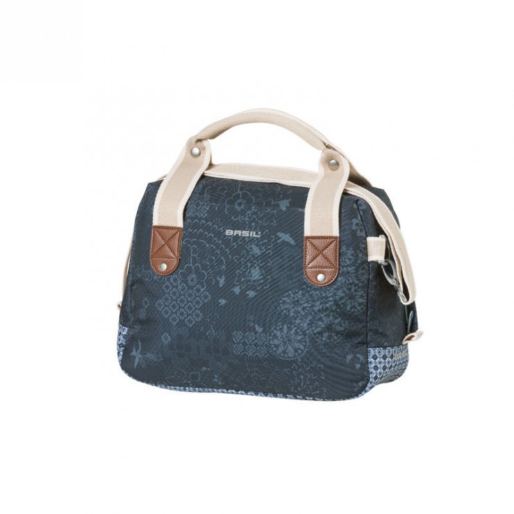 Sac de guidon Basil BOHEME-CITY 8L Compatible KF Bleu