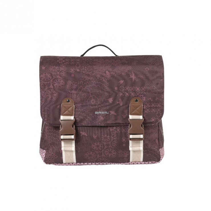 Basil Boheme sacoche double MIK, 35L, Rouge