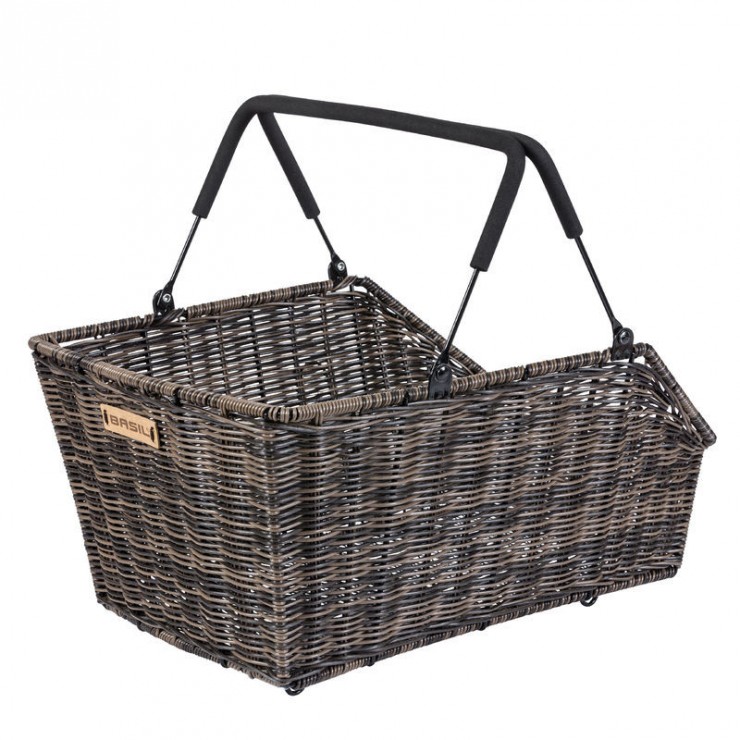 Panier AR CENTO RATTAN MIK, rotin marron naturel