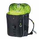 BASIL MILES DAYPACK NORDLICHT,sac à dos vélo,17L,black lime