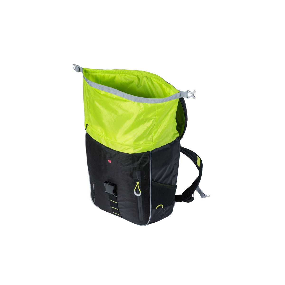 BASIL MILES DAYPACK NORDLICHT,sac à dos vélo,17L,black lime